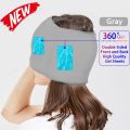 Migraine Relief HatHead Massager Gel Hot Cold Therapy Headache Migraine Relief Cap For Chemo,Sinus,Neck Wearable Therapy Wrap. 