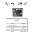 TPM 2.0 Encryption Security Module Remote Card 12 Pin SPI TPM2.0 Security Module for MSI Motherboard. 