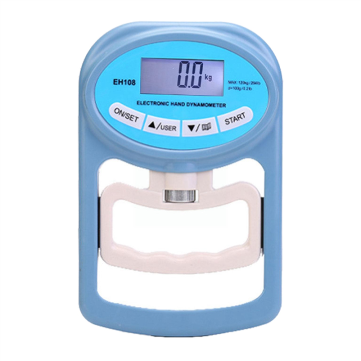 1 Pcs Hand Dynamometer Electronic Hand Dynamometer Grip Strength Trainer Hand Dynamometer Grip Meter Electronic Measurement 265 Lbs Hand Strength