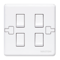 Walton 4 Gang W1 Switch /Wall Four Gang Switch.