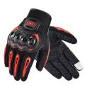 Suomy Shockproof Winter Breathable Mesh Motorcycle Racing Gloves Touch Screen Off Road Motorbike Riding Gloves - Red. 