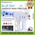 Blue Ray Disinfectant Nano Spray Gun/Electornic Nano Disinfectant Hand Sanitiser Spray Mist Gun. 
