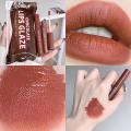MAGIC CASA Chocolate Lip Glaze Velvet, Matte, Soft Mist, Satin Have Long-lasting Lip Gloss Lipstick Women Makeup Set.