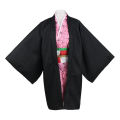 Anime Kamado Nezuko Cosplay Costume Kimono Devil Hunter Kamado Nezuko Costume Wig Womens Girls Kimono Uniform Clothes. 