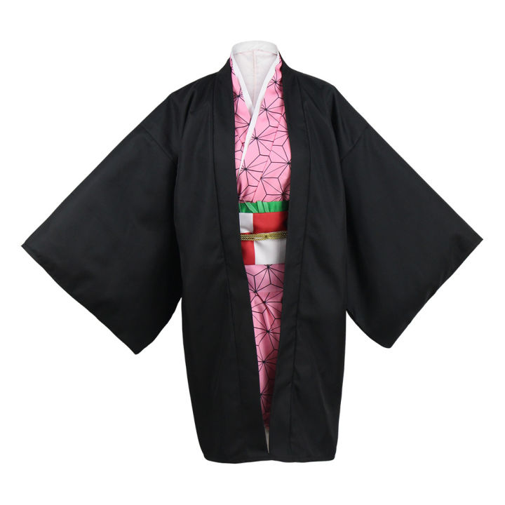 Anime%20Kamado%20Nezuko%20Cosplay%20Costume%20Kimono%20Devil%20Hunter%20Kamado%20Nezuko%20Costume%20Wig%20Womens%20Girls%20Kimono%20Uniform%20Clothes%20-%20Image%204