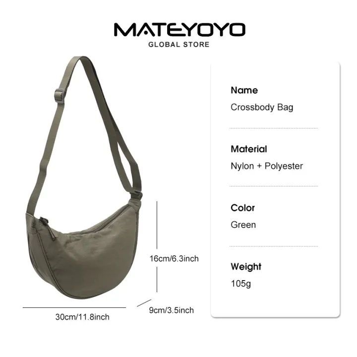 MATEYOYO%20Bag%20Shoulder%20Crossbody%20Bag%20Dumpling%20Bag%20Sling%20Bag%20Large%20Capacity%20Bag%20Fashion%20Lightweight%20Bag%20Unisex%20Bag%20Messenger%20Bag%20Underarm%20Crossbody%20Bag%20for%20Men%20Women%20Pouch%20Bag%20Travel%20Bag%20-%20Image%206