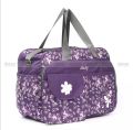 Travel Bag Large Capacity Simple Purple / Navy Blue / Black Travel Bag Nylon Hand Luggage 20". 