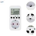 Digital Timer Outlet FR Plug Energy Saving Timer Timer Switch. 