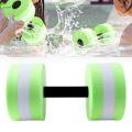 Foam Dumbbells, Aquatic Exercise Dumbbells Water Barbells Hand Bars Swim Training Fitness Equipment.
