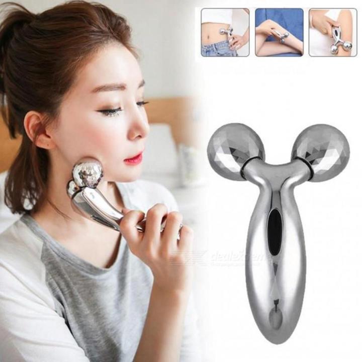 3D Massage Roller - Silver