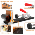 1Set Pocket Screw Jig Woodworking Tool Professional Jig Kit with 3 Drilling Hole Tools. 