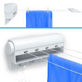 Wall Mounted Hanger Retractable Indoor Clothes Hanger Drying Rack Towel Rack Automatic Telescopic Clothesline.