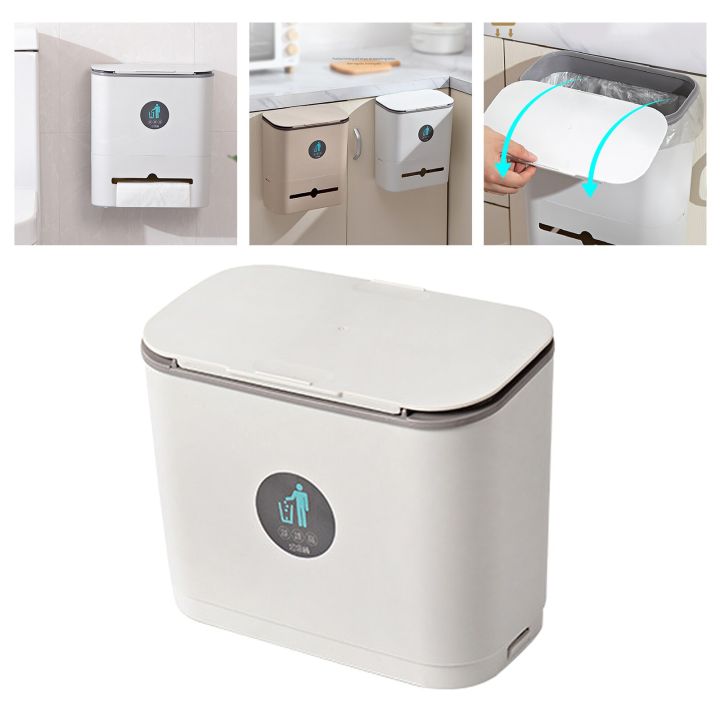 Wall%20Mounted%20Hanging%20Trash%20Can%20with%20Lid%20Installable%20Counter%20Top%20under%20Sink%20Compost%20Wastebasket%20Cupboard%20Bathroom%20-%20Image%206
