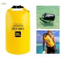 Waterproof Dry Bag Backpack Camping Boating Kayaking Roll Top Sack Pack 20L.