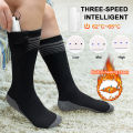 Unisex Heated Socks With USB Thermal Insulated Socks Winter Electric Heating Socks Outdoor Spots Heated Boot Camping Skiing Sock.