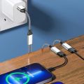 Portable USB C Male To Double USB C Female Splitter USB Y Splitter Cable Type C Hub For Type C Devices Gaming Handle.