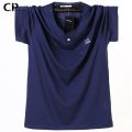 Plus Size 5XL 6XL Men Big Tall T-shirt Short Sleeves Oversized Tshirt Cotton Male Large Top Tee Summer Elastic Force Clothes Men. 