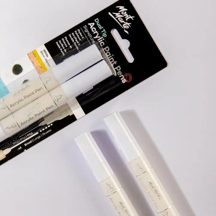 Mont%20Marte%20Acrylic%20Paint%20Pens%20Dual%20Tip%20White%202pc%20-%20Image%203