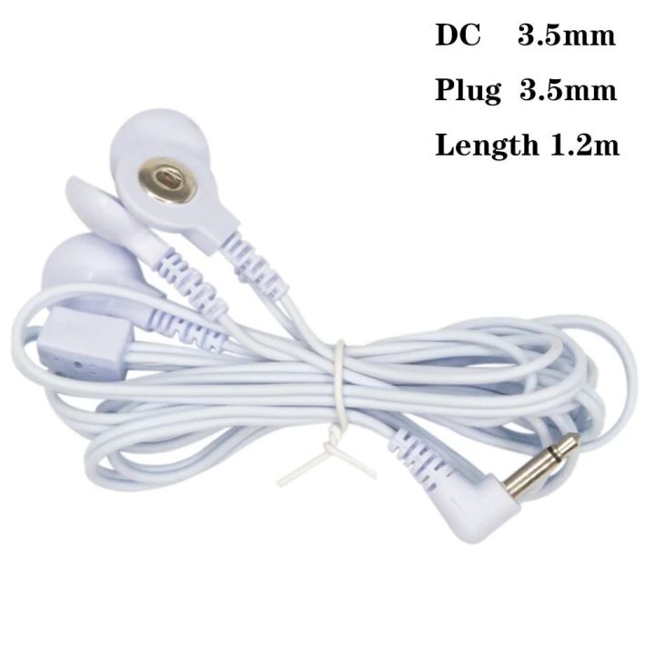 2.5mm%203.5mm%20mono%20plug%20to%203.5mm%20Snap%20Tens%20Lead%20Wire%20for%20Tens%20EMS%20electrode%20leads%20-%20Image%203