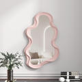 Frameless Wall Mirror Stylish Rectangular Wall-Mounted Bedroom Mirror Lightweight Kawaii Bathroom Mirror for Home Decor Living Room Accessory Beauty Routine Interior Design Housewarming Gift.