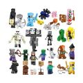 XL03 Minecraft Compatible Lego Bricks 16 Figures 16 Figures Creeper Fear Steve Cross Border Toy. 