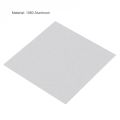10/5/2/1Pcs Practical 100mm x 100mm 1060 Aluminum Sheet Silver Tone Flat Metal Stock Rectangle Aluminum Plate Custom Fabrication Projects. 