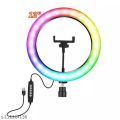 12 "Ring Light with Stand & Phone Holder for Live Stream.