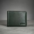 Zays Premium Eco-Friendly Leather Bifold Wallet for Men, Handmade Slim Compact Wallet 4.5 x 3.5 x 0.5 Inch, 4 Card Slots, 1 ID Slot, 2 Cash Compartments, Fits 1000 Taka Note, Luxury Box. 