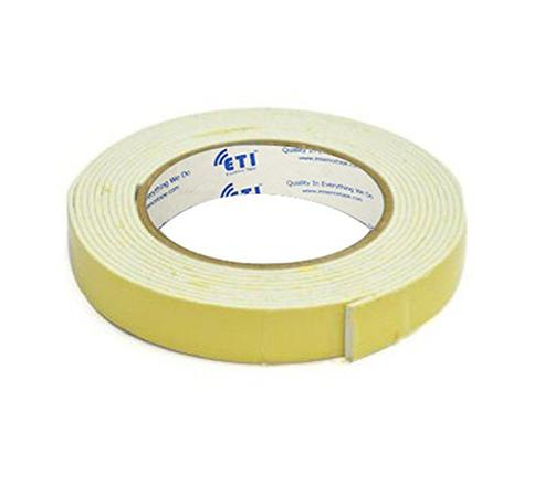 both side foam tape 1 inc 2.5 metre best quality product.