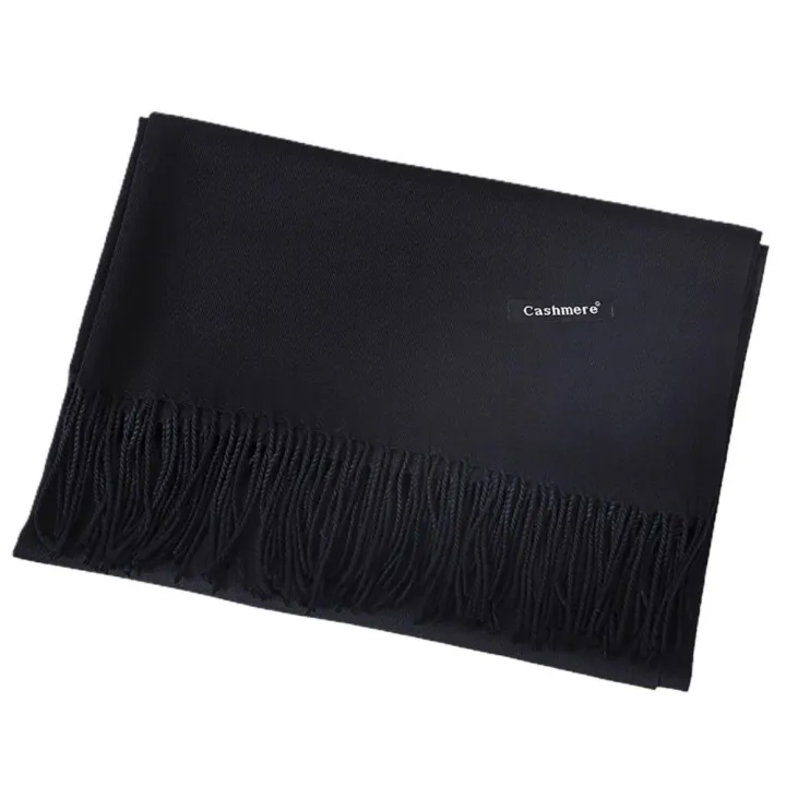 Winter%20Women's%20Solid%20Color%20Knittng%20Scarf%20Long%20Thicken%20Warm%20Soft%20Windproof%20Scarves%20for%20Girls%20Large%20Cashmere%20Shawls%20for%20Outdoor%20-%20Image%204