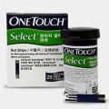 One Touch Select Blood Glucose Monitor Test Strips (25pcs). 