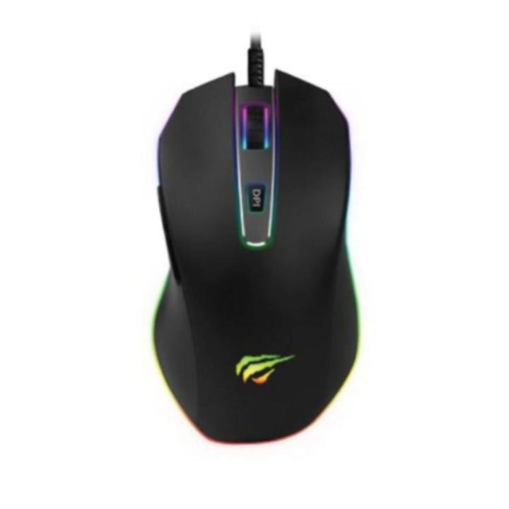 Havit MS837 RGB Backlit Programmable Game Note Gaming Mouse -Rgb Mouse