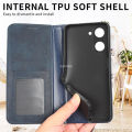 Vantime for vivo Y03 / Y03t / Y18 / Y18s / Y28s 4G 5G Retro PU Leather Wallet Case Card Holder Magnetic Phone Cover. 