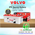 VOLVO IPS BATTERY 200AH  12V HEAVY DUTY LONG BACKUP WITH 18 MONTHS REPLACEMENT WARRANTY. 
