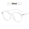 KOTTDO Classic Plastic Anti-blue Light Clear Lens Glasses Frames for Women Vintage Round Computer Game Glasses Frame Men. 