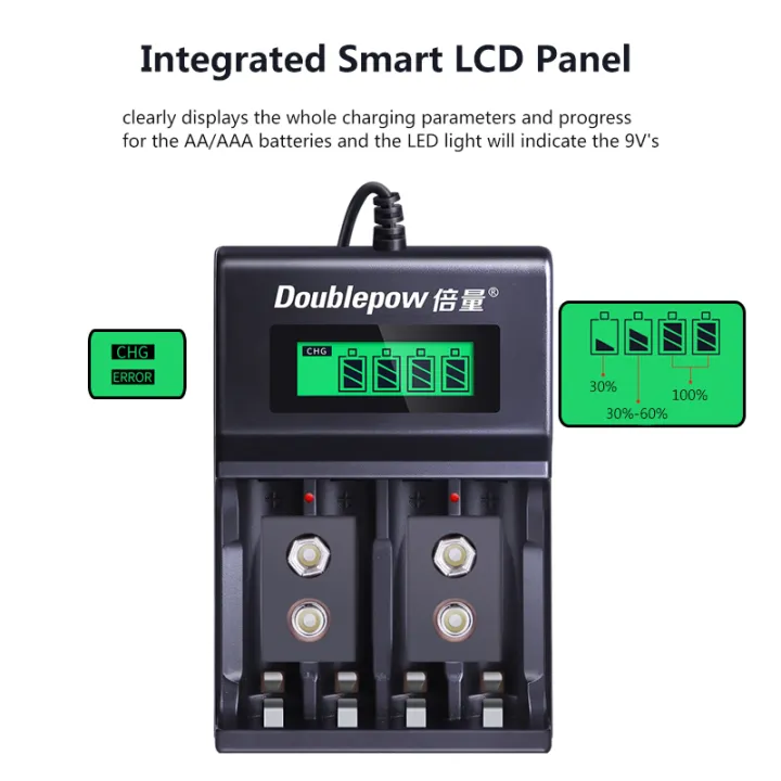 Doublepow%20UK-95%20LED%20Display%20Smart%20Fast%20Charger%20with%20Full%20Charge%20Indicator%20&%20USB%20Portable%20Plug%20Connector%20for%201.2V%20%20AA/AAA%20Size%20&%20Rechargeable%209V%20Ni-MH/Ni-Cd%20Battery%20-%201%20Piece%20-%20Image%209