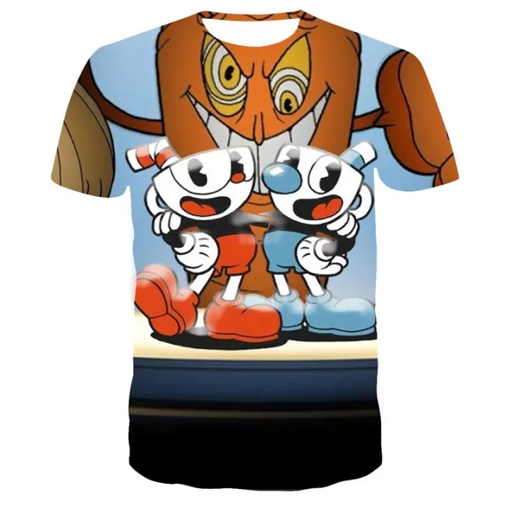 Summer%20Cuphead%20Mugman%203D%20Print%20Kids%20T-Shirt%20Funny%20Girls%20Boys%20Children%20Tops%20Tees%20Unisex%20Breathable%20Cartoon%20O-Neck%20Short%20Sleeve%20-%20Image%206