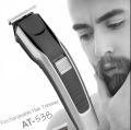 HTC AT-538 Rechargeable hair and beard trimmer Run Time 45 Minute 4 Size Clip. 