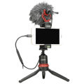 BOYA BY-K3 3.5mm TRRS Female to Lightning Adapter Cable (2.4"). 