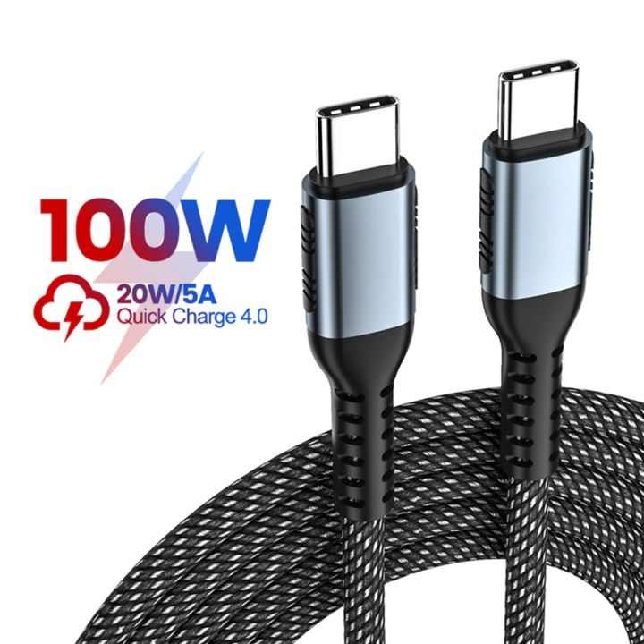 CASIFY%20CC05%20QC%204.0%20100W%20USB%20C%20to%20Type%20C%20Fast%20Charging%20Cable%20PD%20Cable%20Type%20C%20To%20Type%20C%20Fast%20Charging%20Cable%20100W%20Cable%20Fast%20Charging%20Braided%20Cable%20-%20Image%203