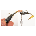 1Set Soft Swimbait Paddle Tail Lure Paddle Tail Swim Bait for Bass Trout Walleye Crappie. 