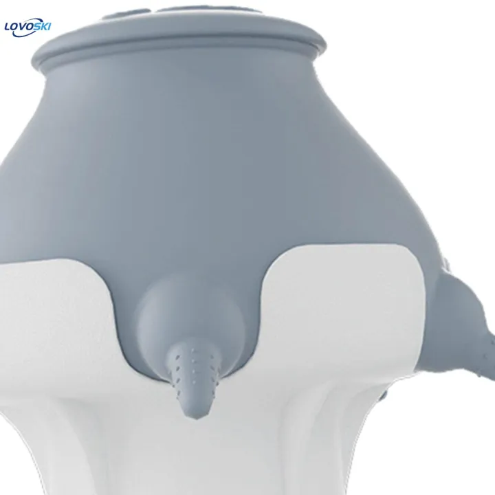 Pet%20Milk%20Bowl%20Pets%20Nursing%20Bottle%20Anti%20Choking%205%20Nozzles%20Nursing%20Station%20Gray%20Hollow%20Base%20-%20Image%205