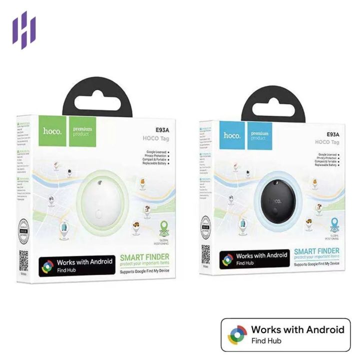 HOCO%20E96A/E93A/E100/E91/E91J/E101%20Anti-Lost%20Smart%20Tag%20Locator%20Supports%20Google%20Find%20My%20Phone/Apple%20Find%20My%20Precise%20Position%20Tracker%20for%20Keys%20Pets%20Luggage%20Cars%20Replaceable%20Battery%20Up%20o%208%20Months%20Backup%20Android/iOS%20Supported%20Smart%20Tracker%20-%20Image%207