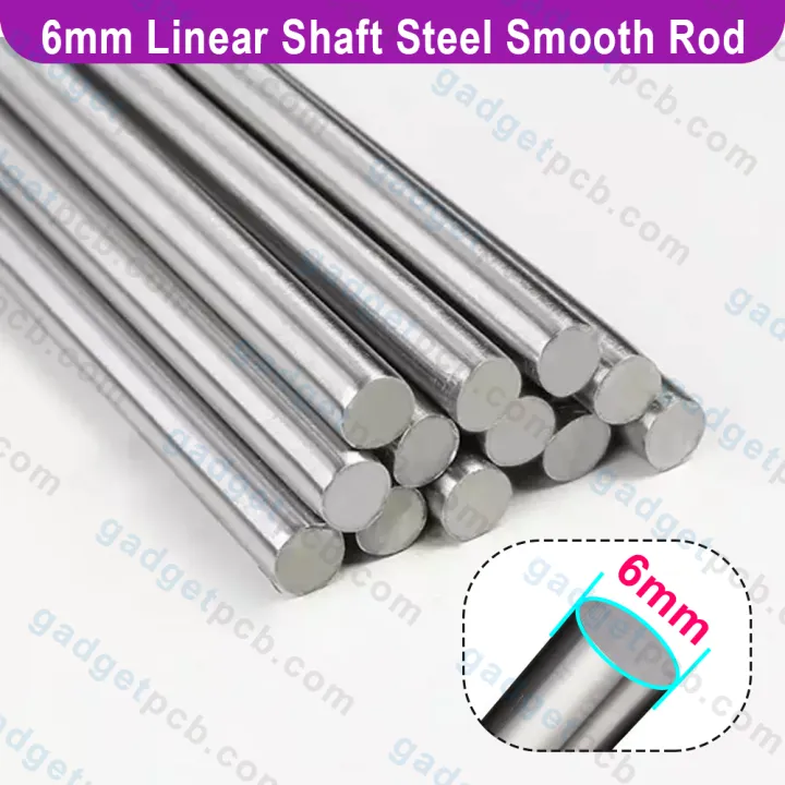 6mm%20Smooth%20Rod%206mm%20Linear%20Shaft%20Stainless%20Steel%20Smooth%20Rod%20Length%20150mm%20200mm%20250mm%20300mm%20/%206%20Inches%208%20Inches%2010%20Inches%2012%20Inches%20Motion%20Guide%20for%203D%20Printer%20CNC%20Machine%20-%20Image%202