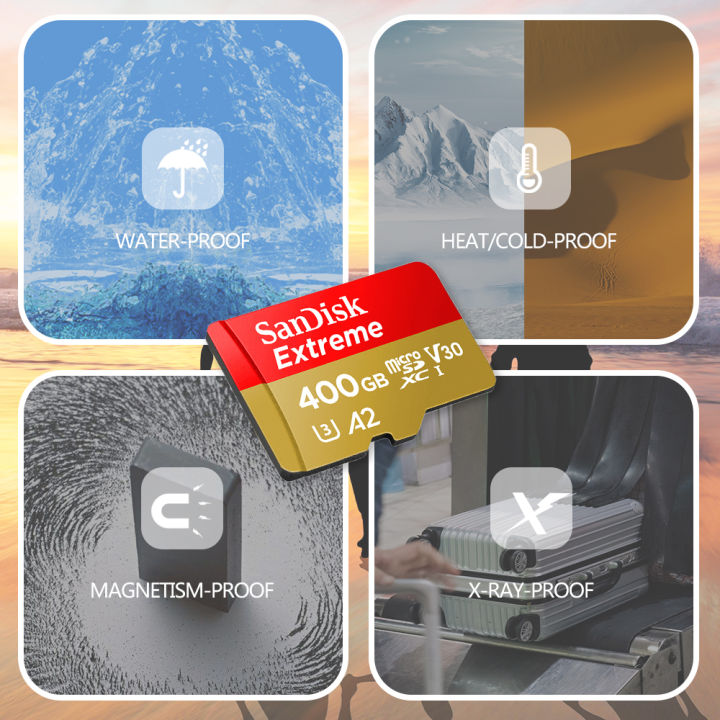 SanDisk%20Extreme%20micro%20SD%20Card%20A2%20U3%204K%20Video%20UHS-I%20microSDXC%20Memory%20Trans%20Flash%20Car%20for%20Mobile%20Gaming%20Instar360%20Camera%20GoPro%20DJI%20-%20Image%205