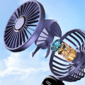 Portable Hand- Fan Office Desktop Multifunctional Folding Double-Headed Small Fan with A Neck Lanyard. 