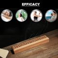 【Hey my home】Incense Holder Incense Burner Protable Traditional Type Wood Incense Box Aromatherapy Censer For Office. 