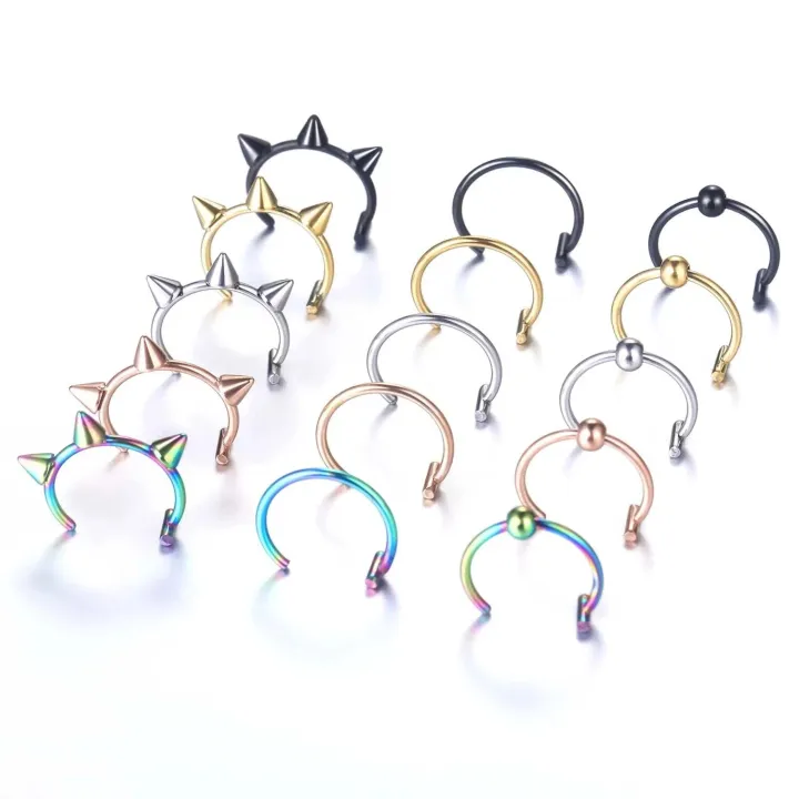 3PCS/Lot%2018G%20Piercing%20Lip%20Ring%20Punk%20Style%20Stainless%20Steel%20Labret%20Clip%20Body%20Piercing%20Jewelry%20for%20Unisex%20-%20Image%205