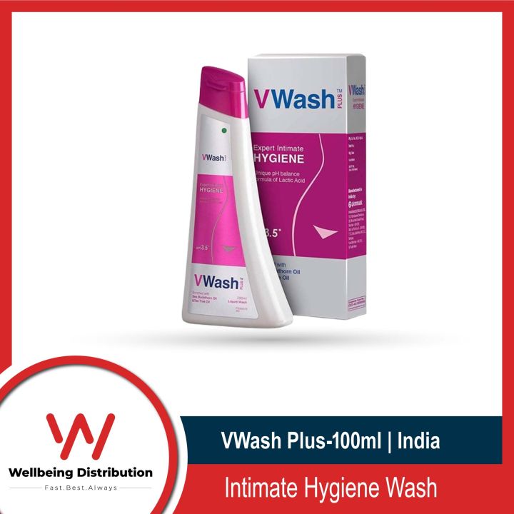 VWash Plus Intimate Hygiene Wash 100ml | India