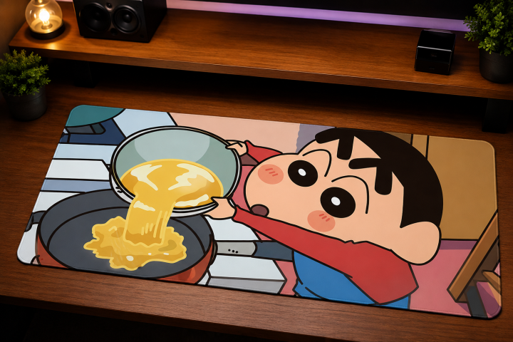 Premium Shinchan Edition Gaming Mouse Pad | Smooth Surface | 900×400mm 3mm